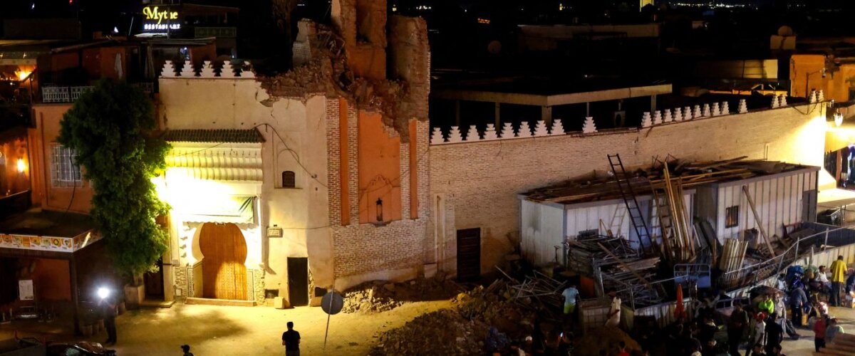 Many tourists are staying in Morocco after the earthquake.